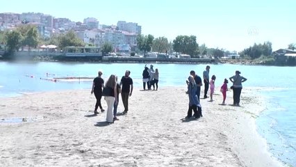 Silivri'de de Vatandaşlar, Plajlarda Yoğunluk Oluşturdu - İstanbul