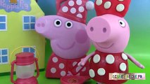 Cas héros porc georges super boîte daccessoires de super héro peppa oeufs surprise