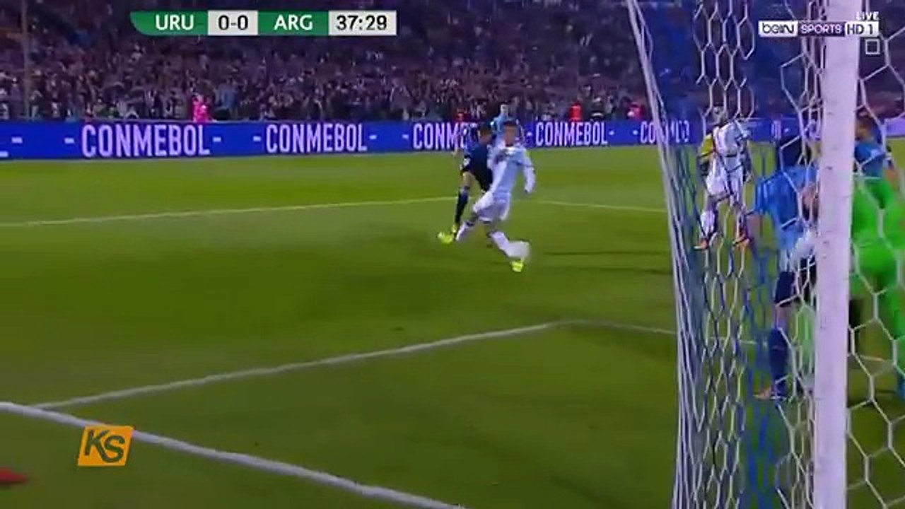 ملخص مباراة الارجنتين وأوروجواي اليوم [ميسي ضد سواريز] تصفيات كأس العالم !