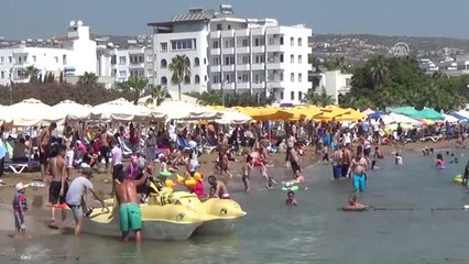 Sahillerde Bayram Yoğunluğu