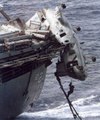 Chinook Helicopter crashes into aircraft carrier then sinks Killing 7