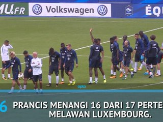 下载视频: SEPAKBOLA: FIFA World Cup: Catatan Menarik Jelang Prancis v Luxembourg