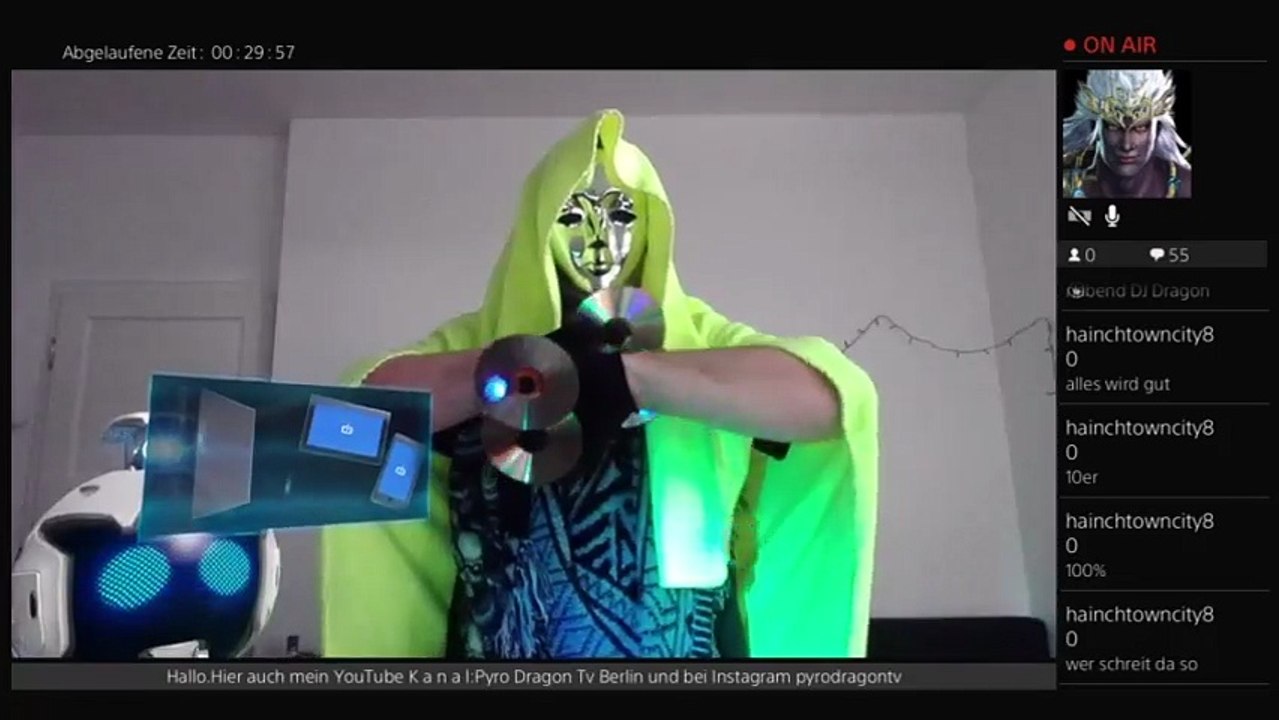 GER/PS4 Pyro DragonTv Spiritshow zur Entspannung mit Cds bis 20Uhr. (204)