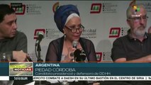 Piedad Córdoba expone dificultades de las mujeres en la política