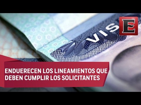Los nuevos requisitos a mexicanos para renovar visa estadounidense