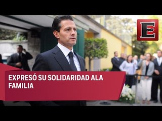 Detalles de la asistencia de EPN al funeral de Lorenzo Servitje