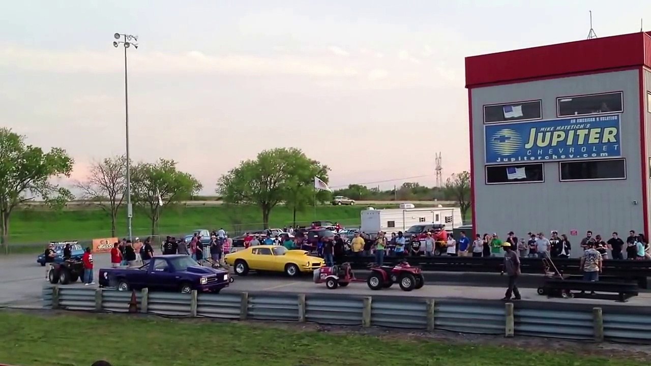 Chevy S 10 Camaro Drag Race Redline Raceway Texas
