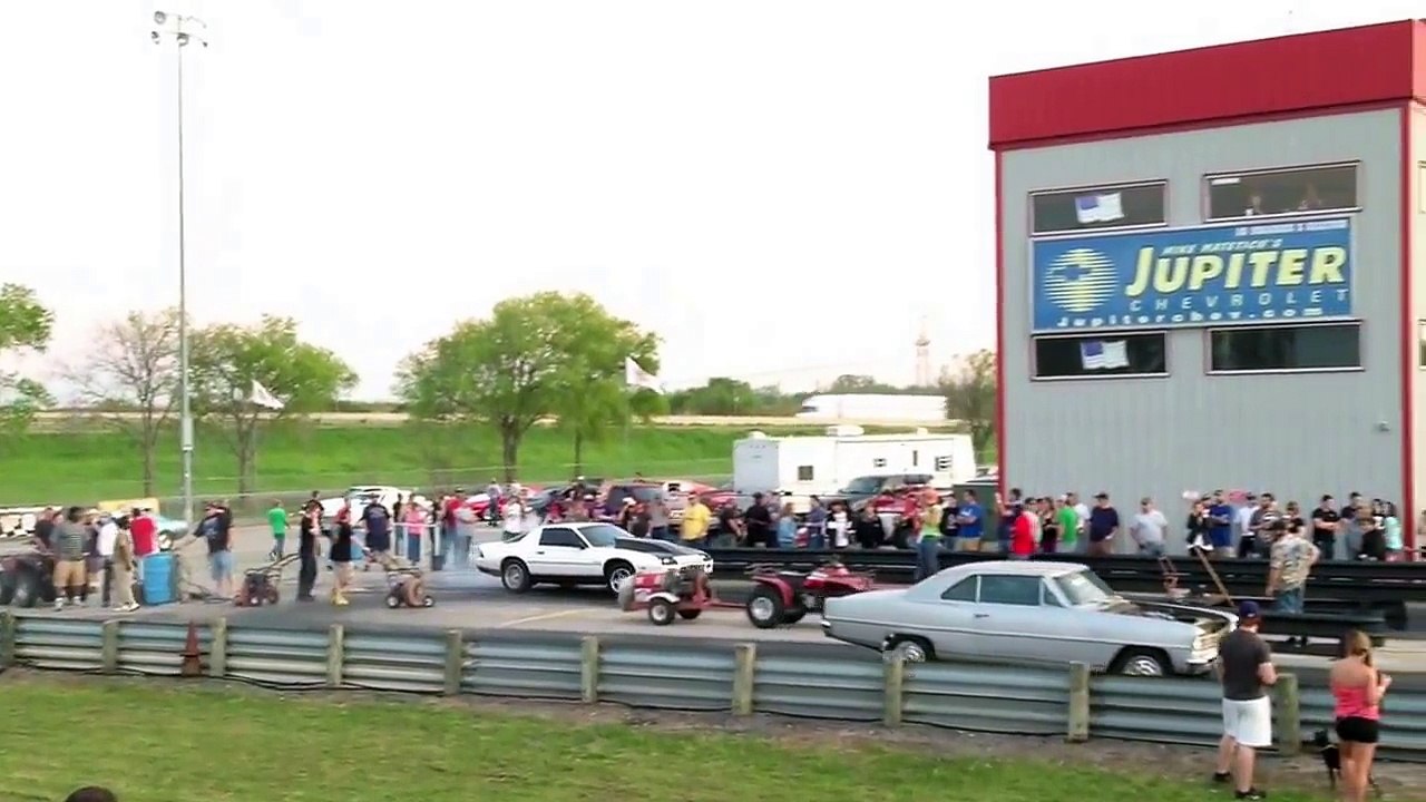 Nitrous Camaro Nova Drag Race Redline Raceway Texas