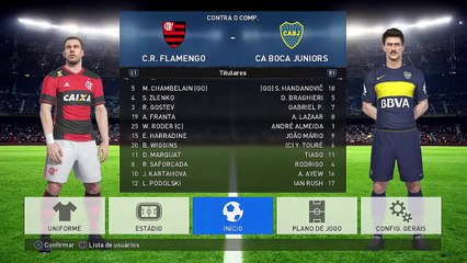 PES 2017 Flamengo vs Boca Juniors É assim que se Joga