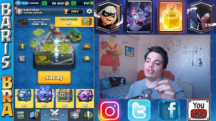 KEKLİĞİMİ!! EN İYİ SANDIK AÇILIMI 41000 GEM DEĞERİNDE Clash Royale