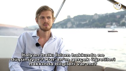 Luca Steinmann İtalyan halkının İslam hakkındaki görüşlerini anlatıyor