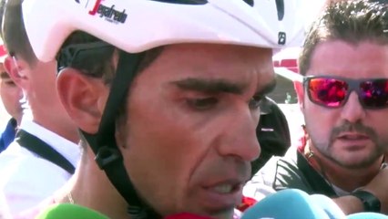 La Vuelta 2017 - Alberto Contador : "J'ai pris un risque sur cette 15e étape, faut que je récupère"