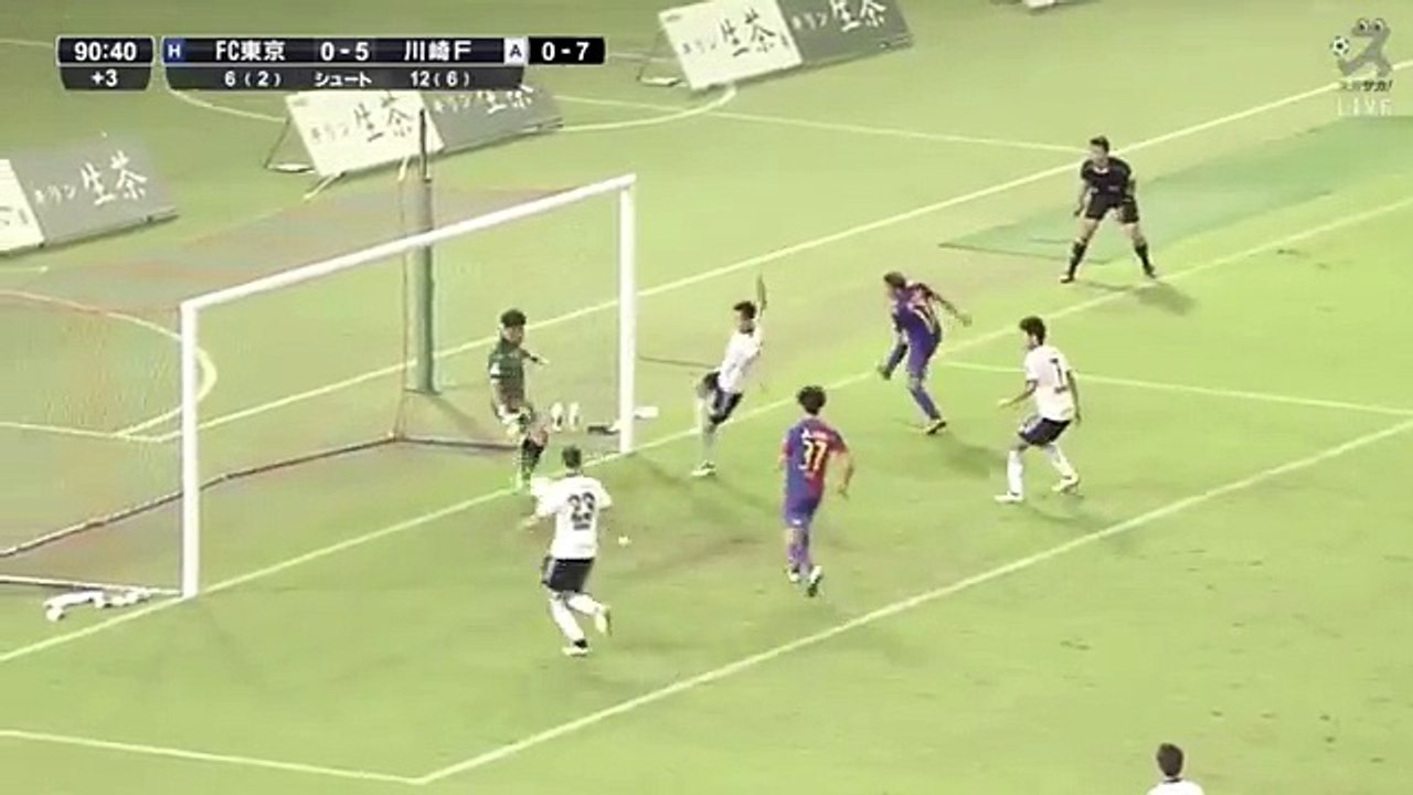 Tokyo 1:5 Kawasaki ( J-League Cup 3 September)