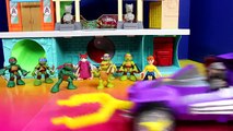 Teenage Mutant Ninja Turtles TMNT Micro Mutants Turtle Village Raph Puts Super Shredder In