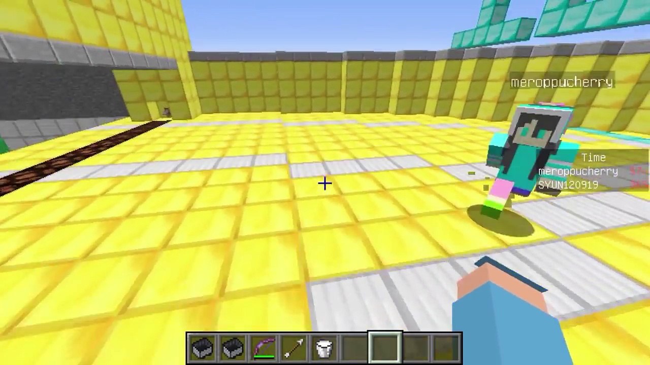 【Minecraft】俺らも吐き気状態で1000mアスレやってみたかったんや