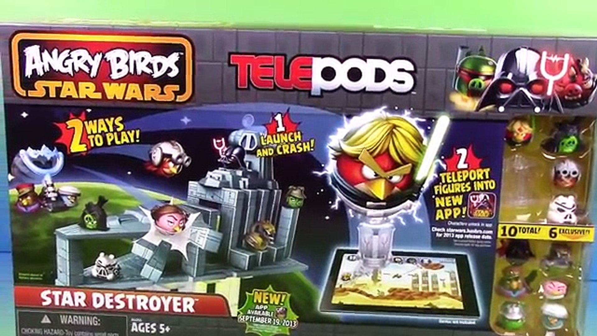 angry birds star wars 2 telepods star destroyer