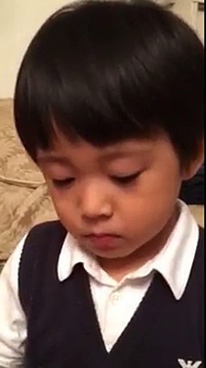 市川海老蔵さん 長男カンカン 「ただいま！」