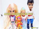 AVERY LEARNS TO BE NICE MOXIE GIRLZ ARTITUDE PRINCE ERIC EVI LOVE Toys BABY Videos, DISNEY ,