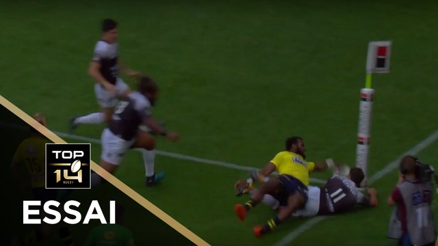 TOP 14 - Essai Alivereti RAKA (ASM) - Clermont - Toulon - J2 - Saison 2017/2018
