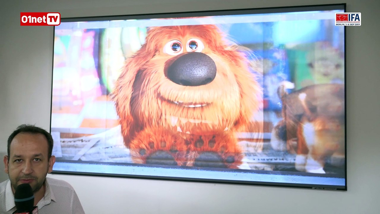 Ce vidéoprojecteur Epson n'a besoin que de 40 cm de recul pour une image quasi parfaite