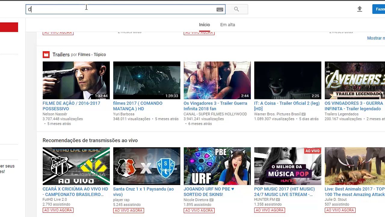 Como baixar documentarios do youtube