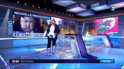 Corée du Nord : vives réactions après le test d'une bombe H