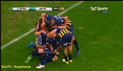 Fernando Zampedri Goal HD - Rosario Central	1-0	Deportivo Riestra 03.09.2017