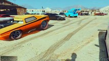 Grand Theft Auto V Mods - Drag Race w Snot Rod (GTAV Mods Awesome Drag Race Meeting)