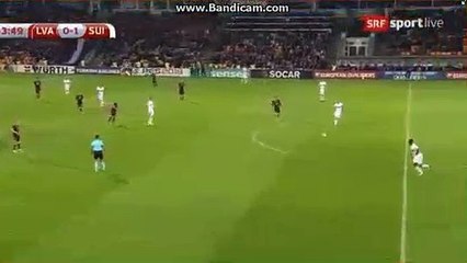 Blerim Dzemaili Goal HD - Latvia 0-2 Switzerland 03.09.2017