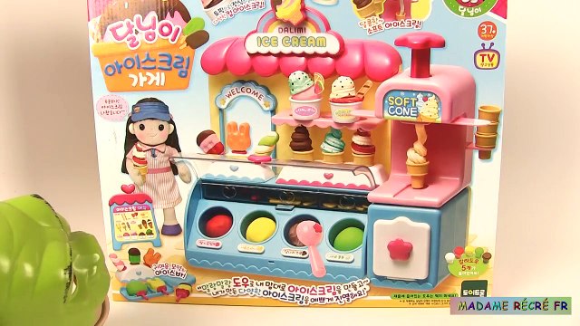 Shrek Mange des Glaces sans le Singe Cornets Esquimaux en Pâte à Modeler