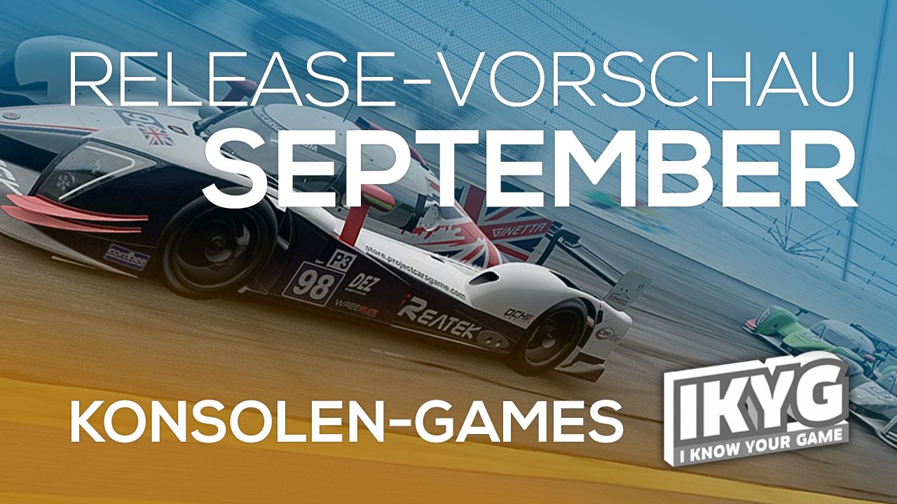 Games-Release-Vorschau - September 2017 - Konsole