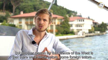 Mr. Luca Steinmann talks about the reasons behind silence of the Western world about Syria