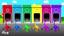 Les couleurs dinosaure des œufs pour bon enfants Apprendre masques Nouveau le le le le la vidéo Surprise arlo pj