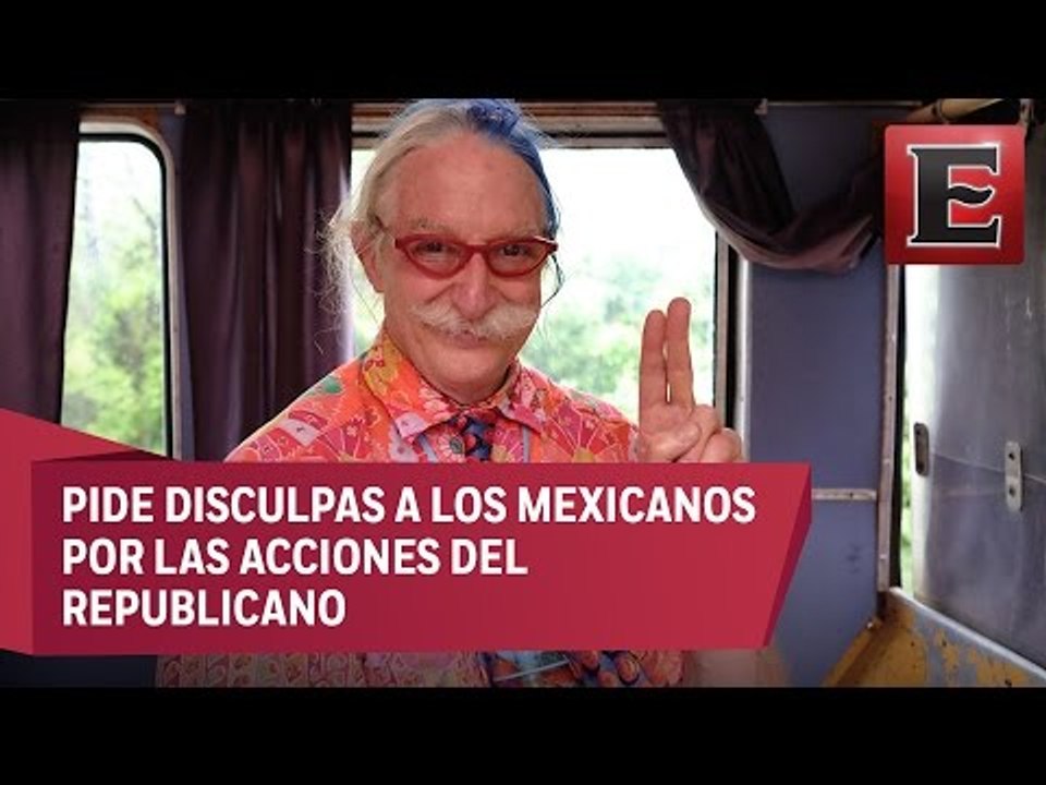 Trump no representa al pueblo de EU, asegura Patch Adams