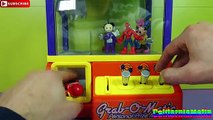 Y desafío garra juego máquina hombre araña súper sorpresa juguetes Mario teletubbies mickey minn