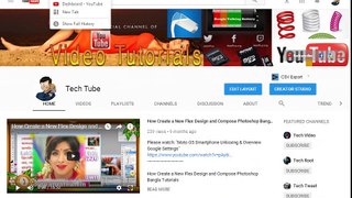 Technical Tubers - How to Change Your YouTube Channel Title for Rank Your Youtube Video Channel