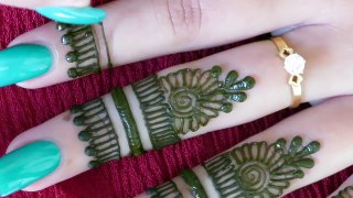 Easy Henna Design for Your Hands