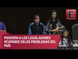 Segundo día de actividades del Parlamento Infantil en el Senado