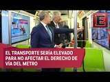 Mancera anuncia construcción de tren urbano al AICM