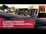Accidente de autobús en la carretera México-Cuernavaca