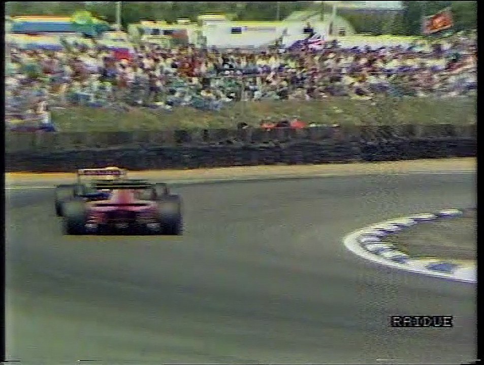 Gran Premio di Gran Bretagna 1990: Sorpasso di Prost a Boutsen, pit stop di A. Senna e Patrese e ritiro di Nannini