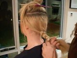 Tresser pour coiffures dans partie modèle Coudre tutoriel tisser Invisible 2