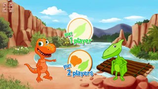 Dinosaure des jeux enfants rivière courir Entrainer pbs
