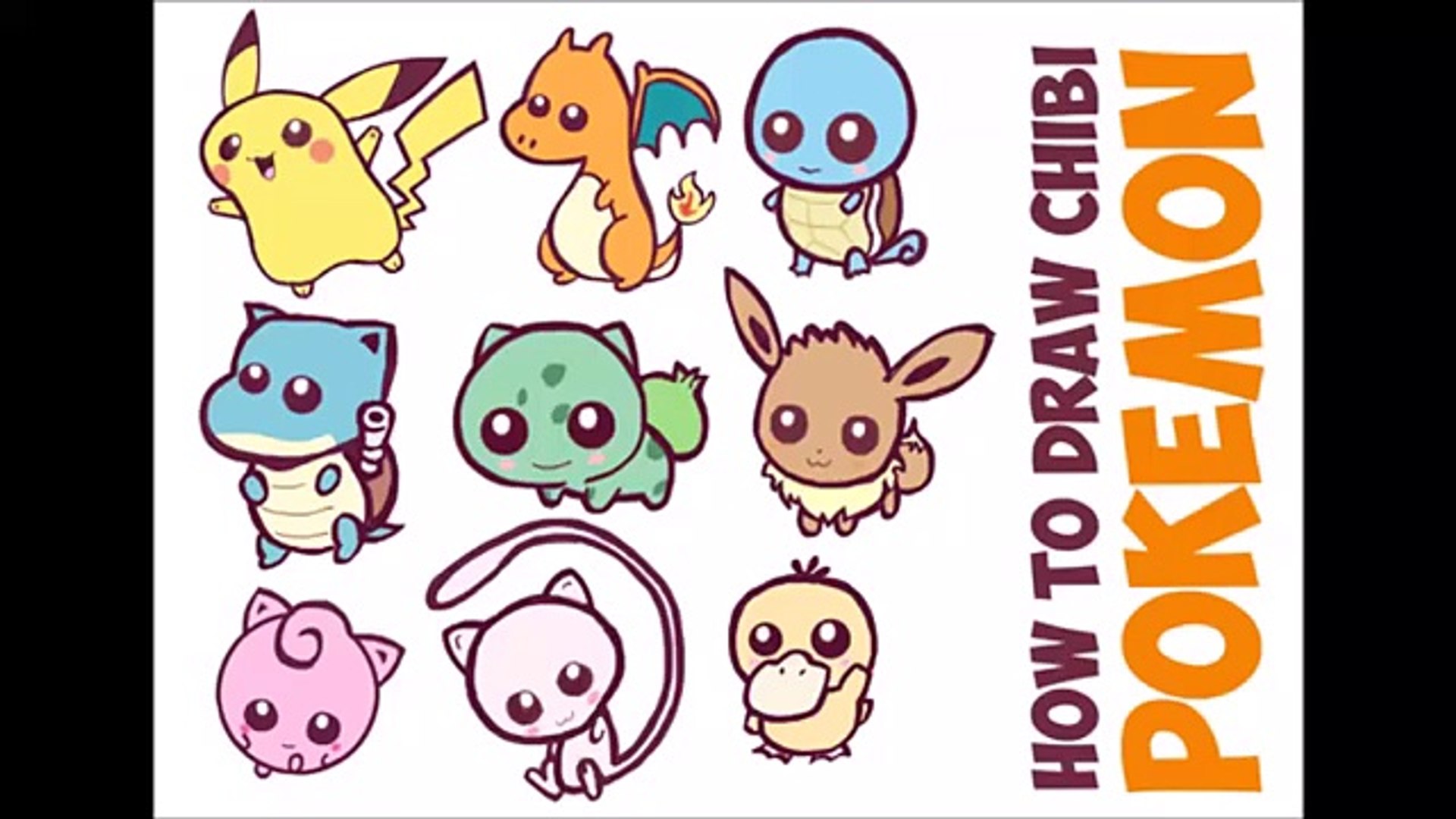 Bebé lindo Sorteo dibujo fácil cómo para Los cuidadores kawaii pokemon  chibi tutorial 3 - Dailymotion Video