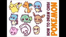 Bebé lindo Sorteo dibujo fácil cómo para Los cuidadores kawaii pokemon chibi tutorial 3