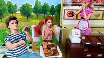 Sick Barbie visits Dr. Ariel and Throws-Up On Her | Barbie & Disney Princess Episodes on D