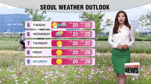 Cool morning turns to warm afternoon