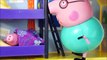 Pig George da Familia Peppa Pig vai ao Mercadinho!!! Em Portugues Brinquedos Surpresas Toy