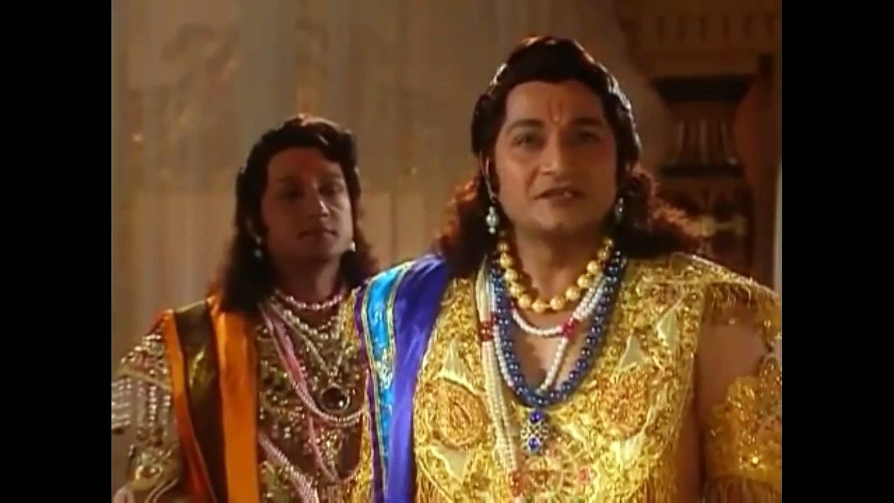 महाभारत जब युद्ध के बाद श्री कृष्ण और बलराम मिले।