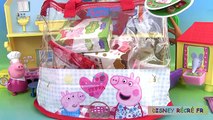 SAC petits gâteaux aliments porc jouer joli doux friandises peppa doh sac goûter gâteaux chocolat pâte